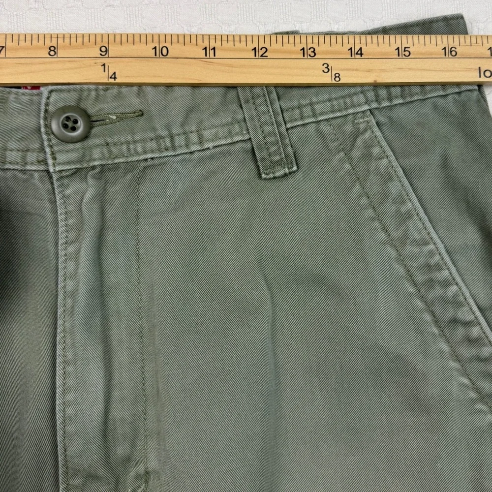 Levis Cargo Pants Utility Gorpcore Men 32x32 (fit 32x30) Green Military Y2K Work